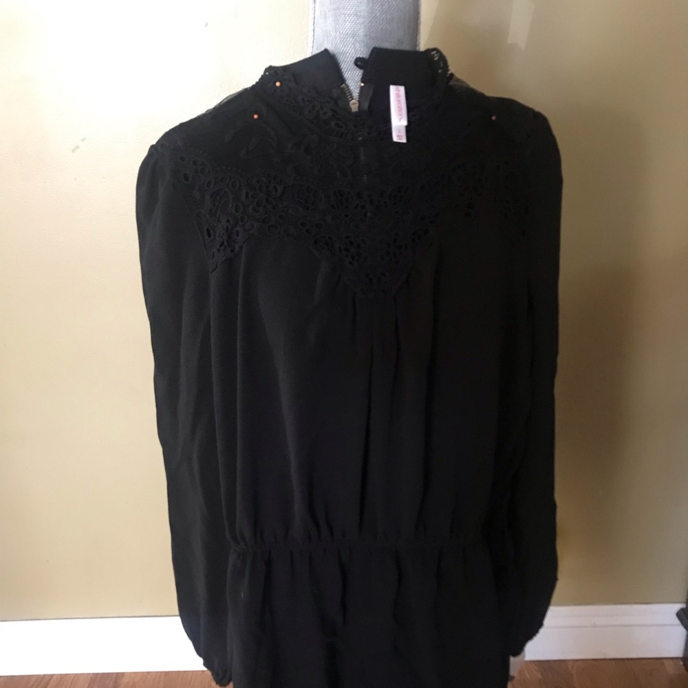 Elegant black romper